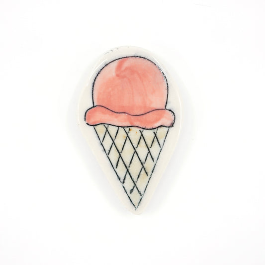 Ice Cream Magnet - Strawberry