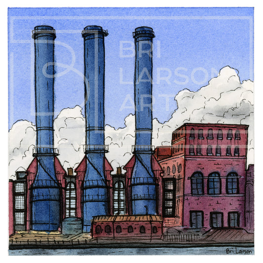 Manchester Street Power Station [Print]