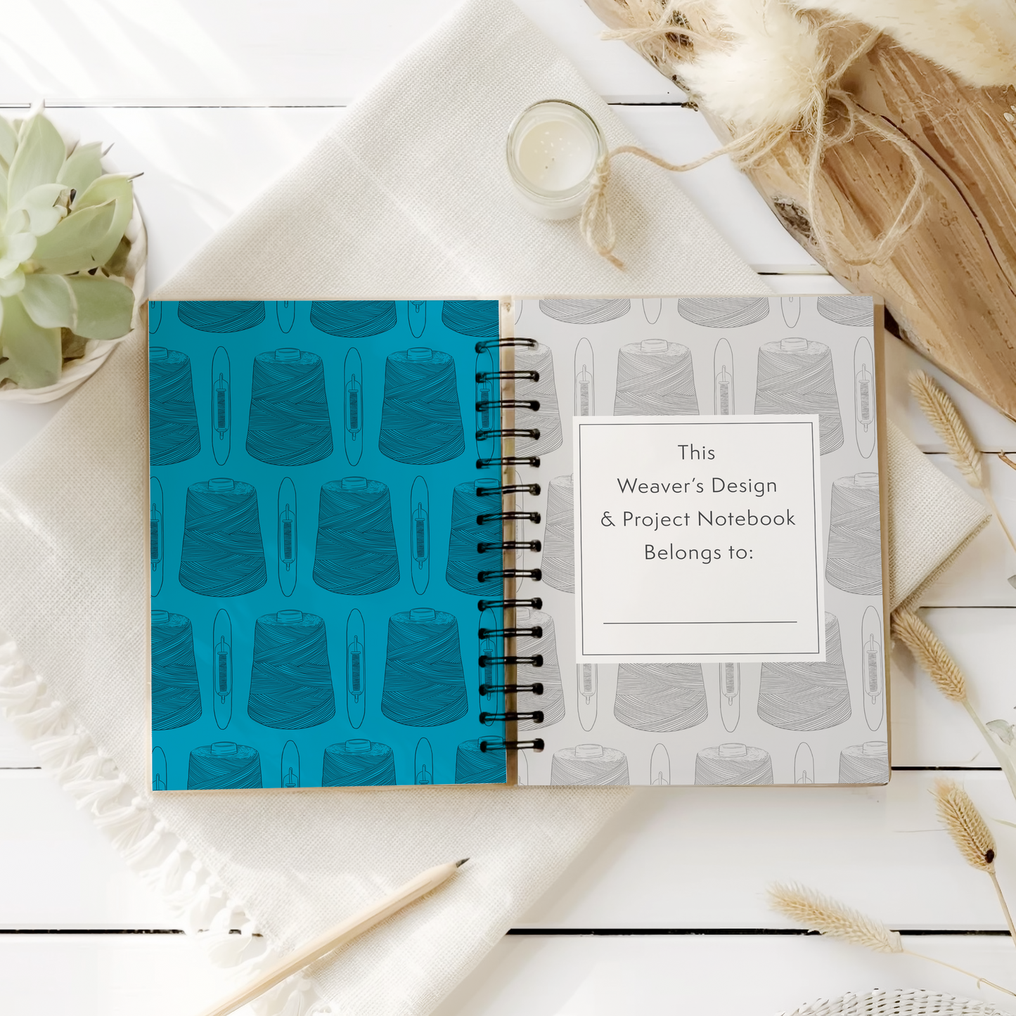 [PREORDER] The Weaver's Design & Project Notebook / Sea