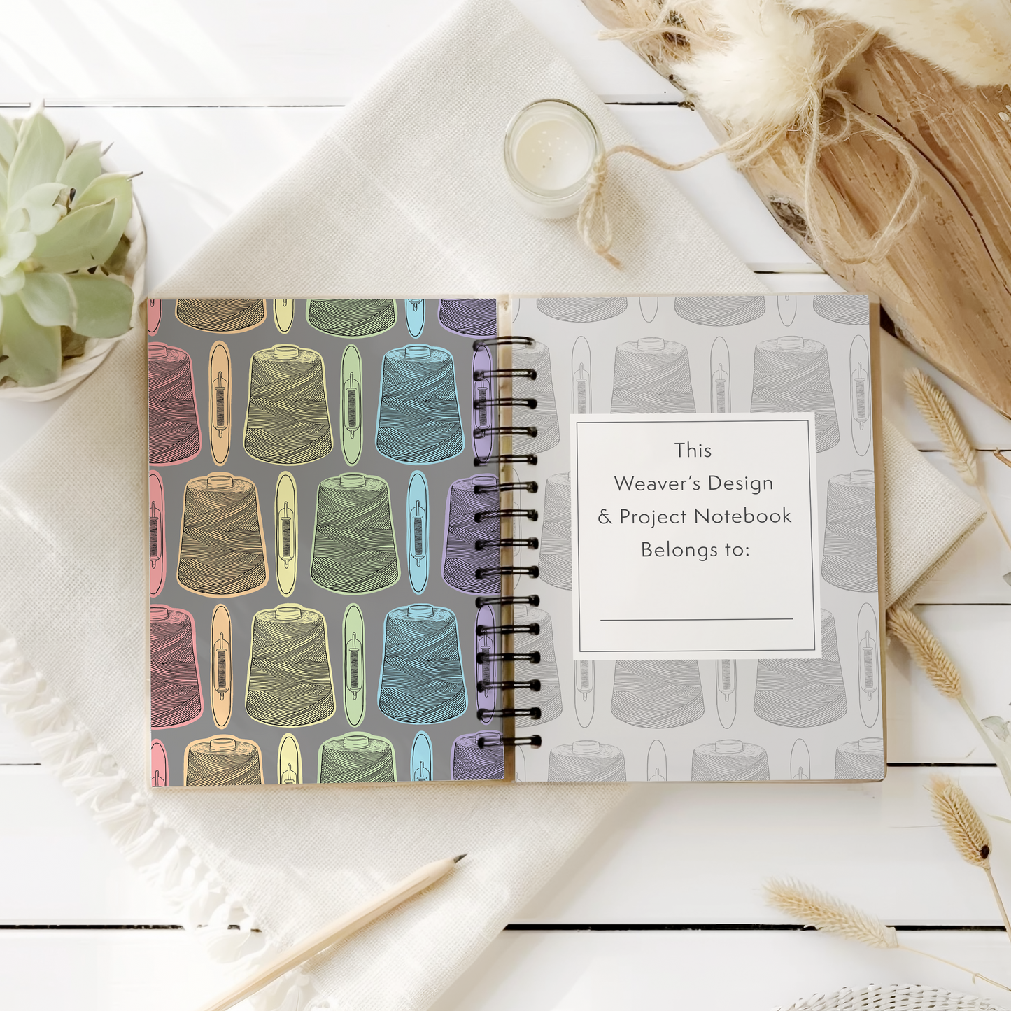[PREORDER] The Weaver's Design & Project Notebook / Rainbow
