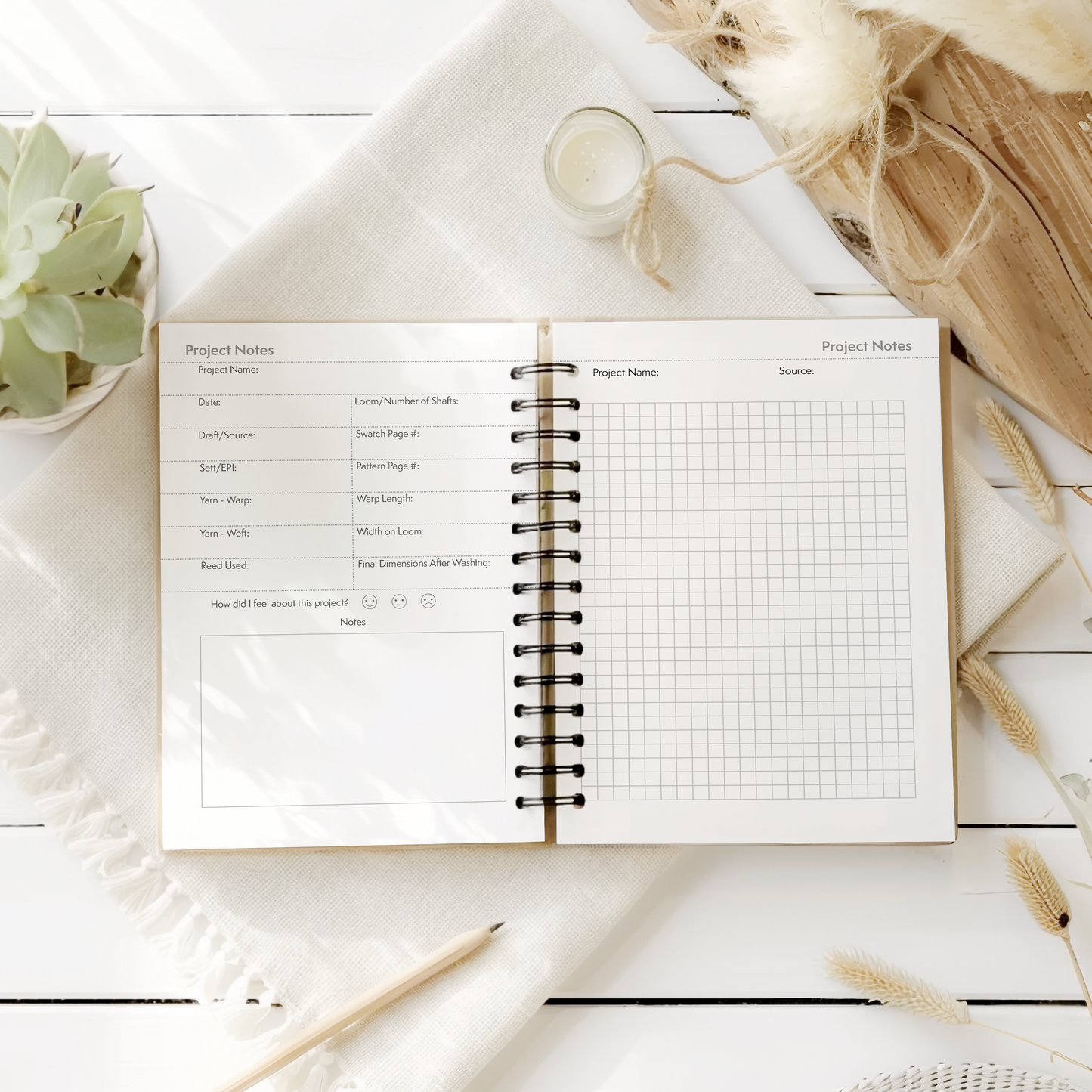 [PREORDER] The Weaver's Design & Project Notebook / Rainbow
