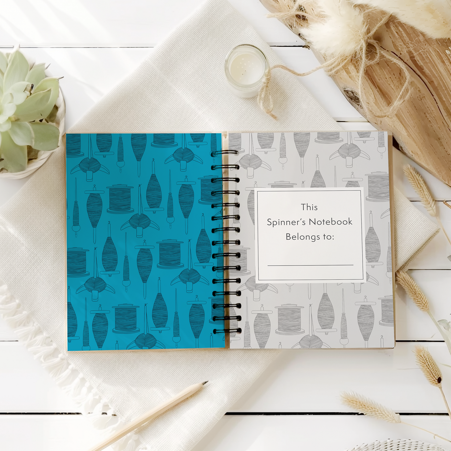 [PREORDER] The Spinner's Project Notebook / Sea