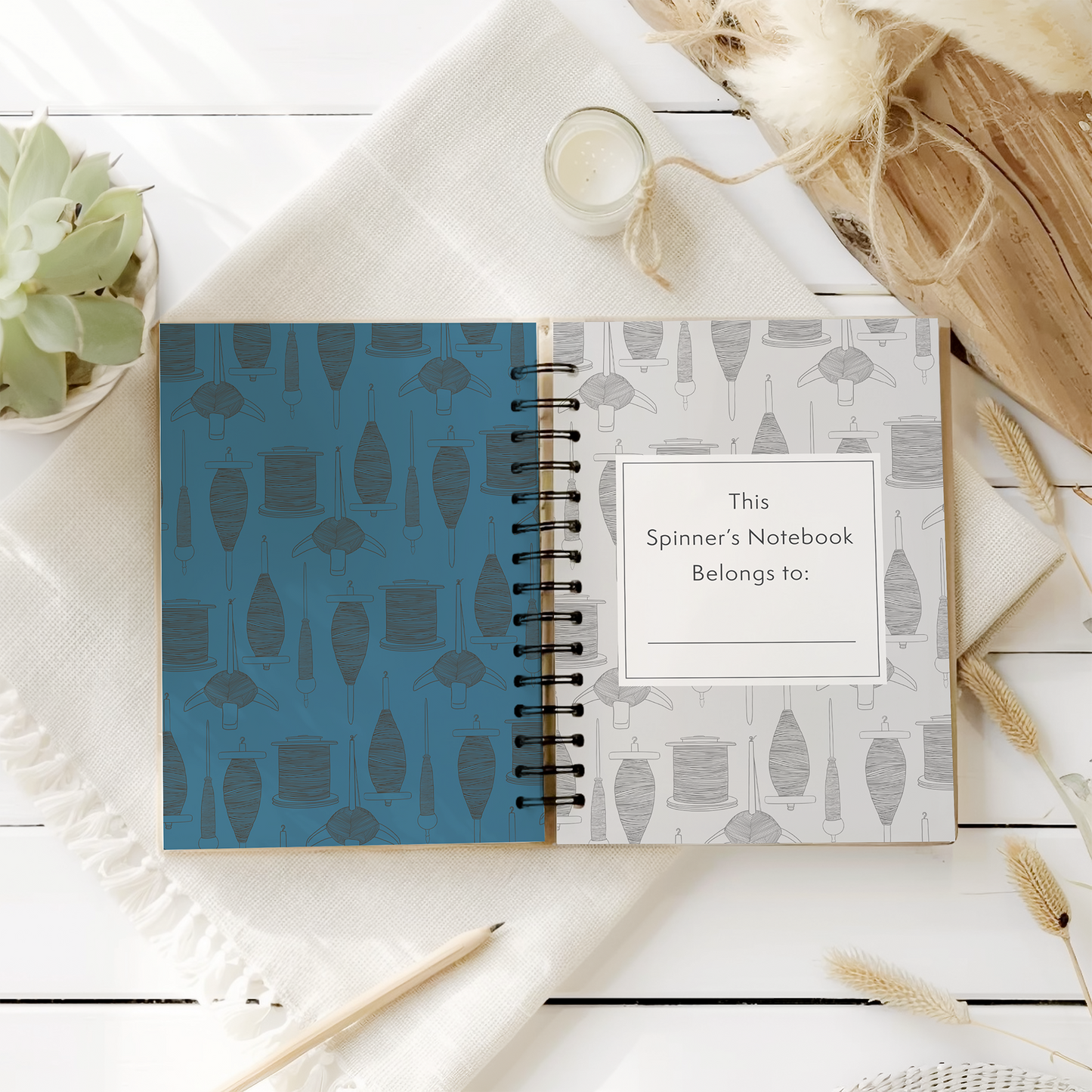 [PREORDER] The Spinner's Project Notebook / Storm